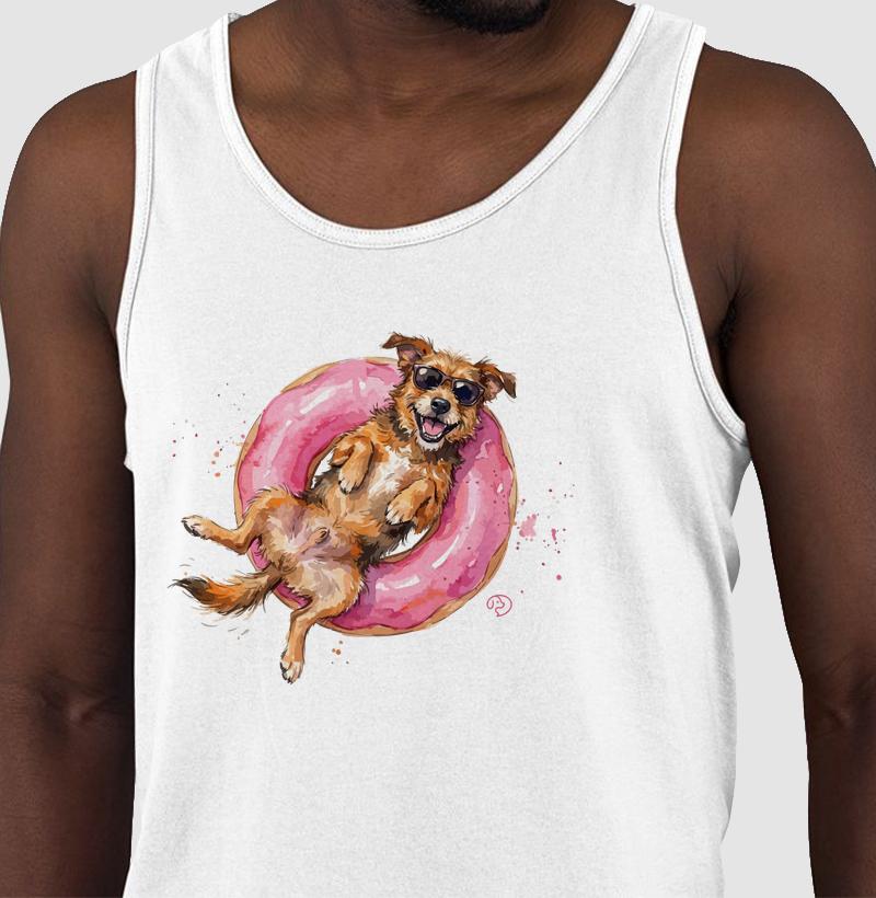 Cachorro na Boia - Regata