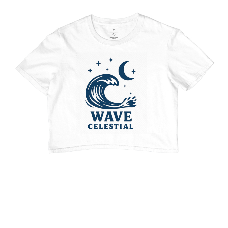 Camiseta Wave celestial