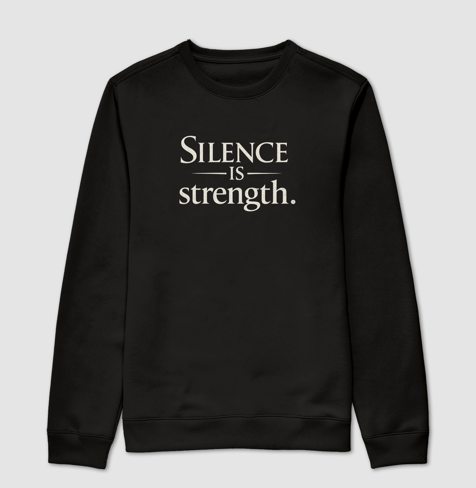 Estoicismo "Silence is Strenght"