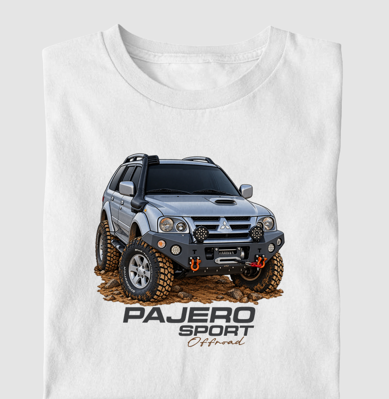 Pajero Sport 4x4 - Offroad - Camiseta