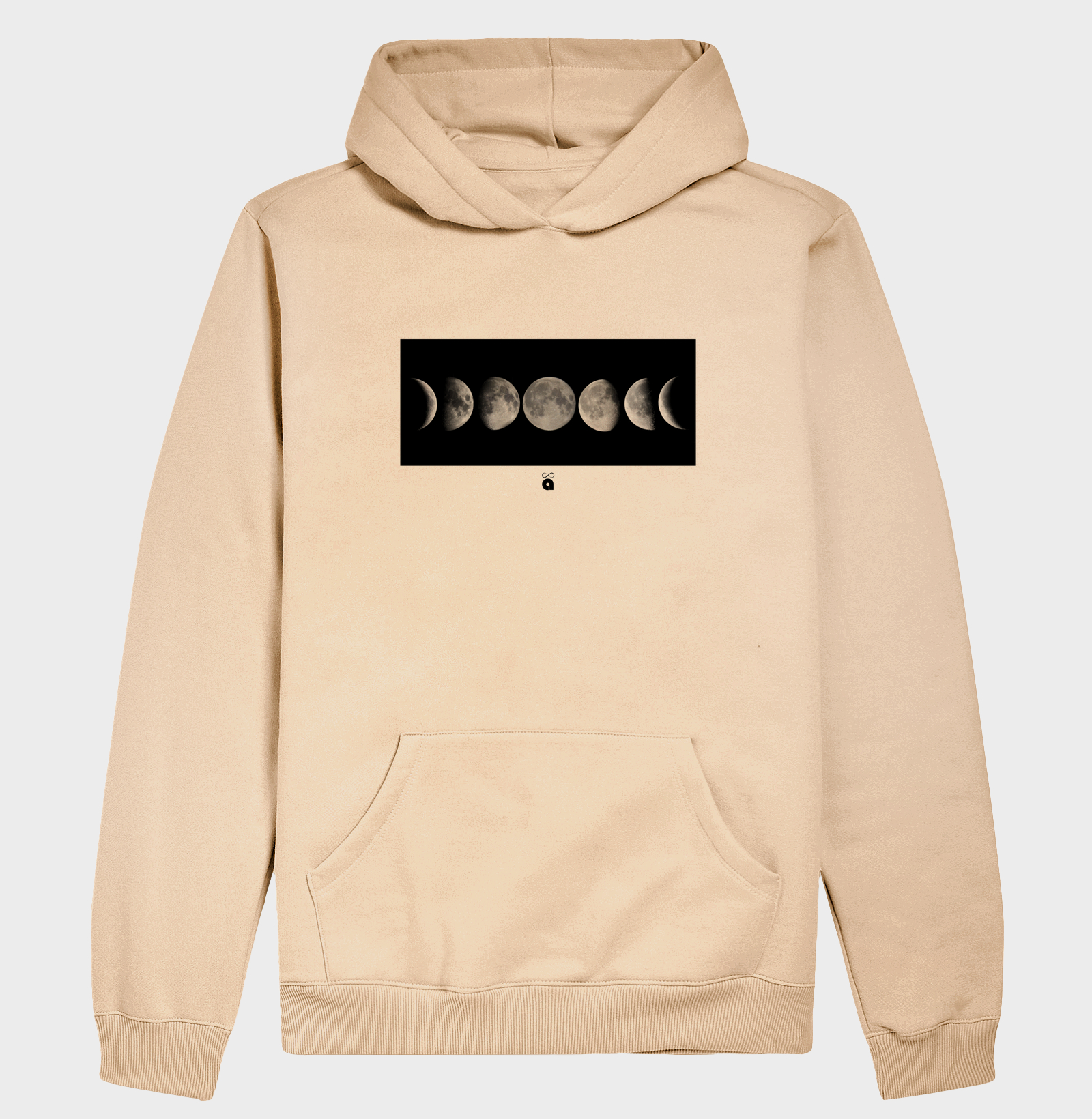 Moletom Capuz Moon Phases