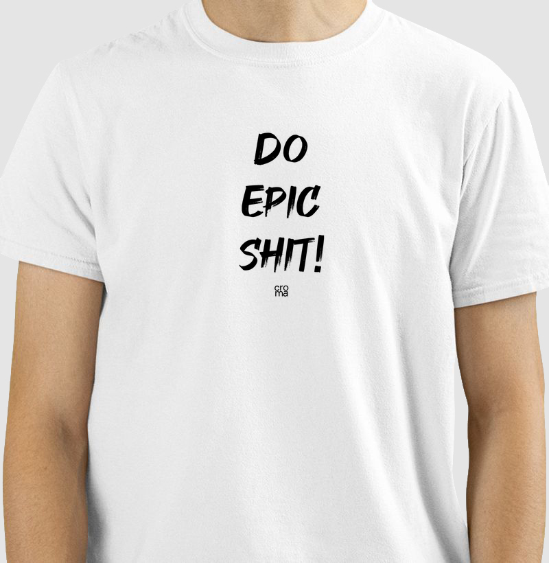 Camiseta Regular Do Epic Shit