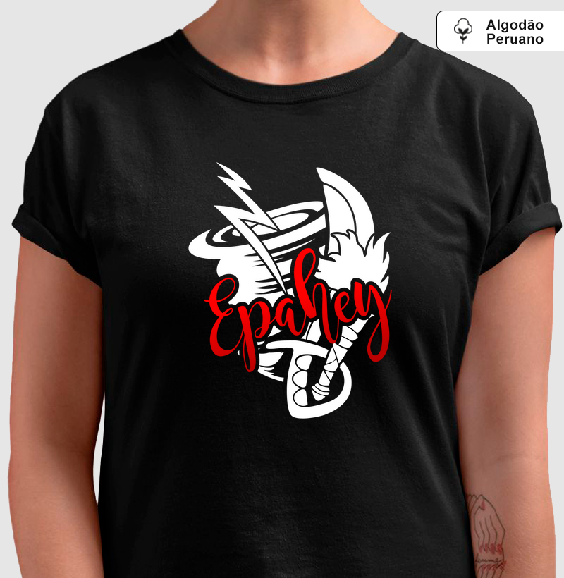 Camiseta Umbanda Iansã Epahey Oyá II - Algodão Peruano