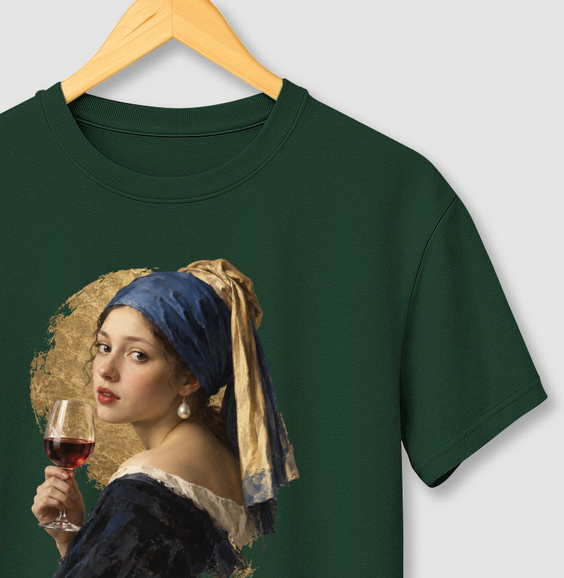 Moça com Brinco de Pérola e Vinho