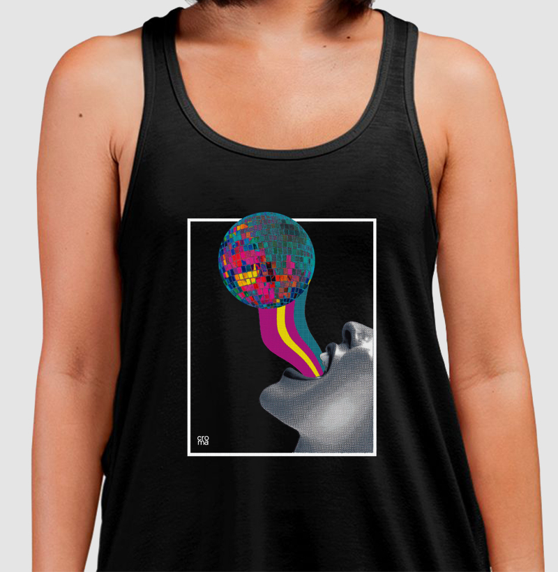 Camiseta Regata Disco Ball II