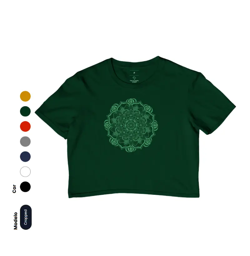 Mandala Verde Cropped