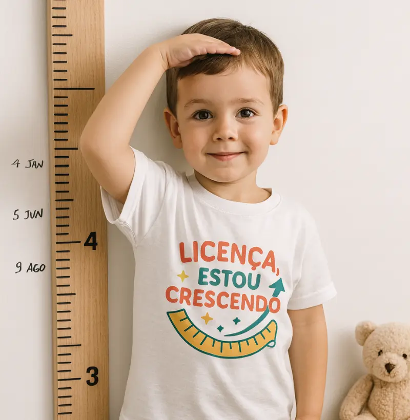 Licença, estou crescendo.