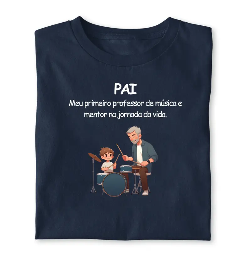 Meu primeiro professor de música (Bateria)