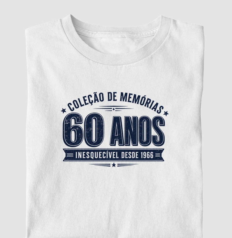 COLEÇÃO DE MEMÓRIAS 60 ANOS INESQUECÍVEL DESDE 1966