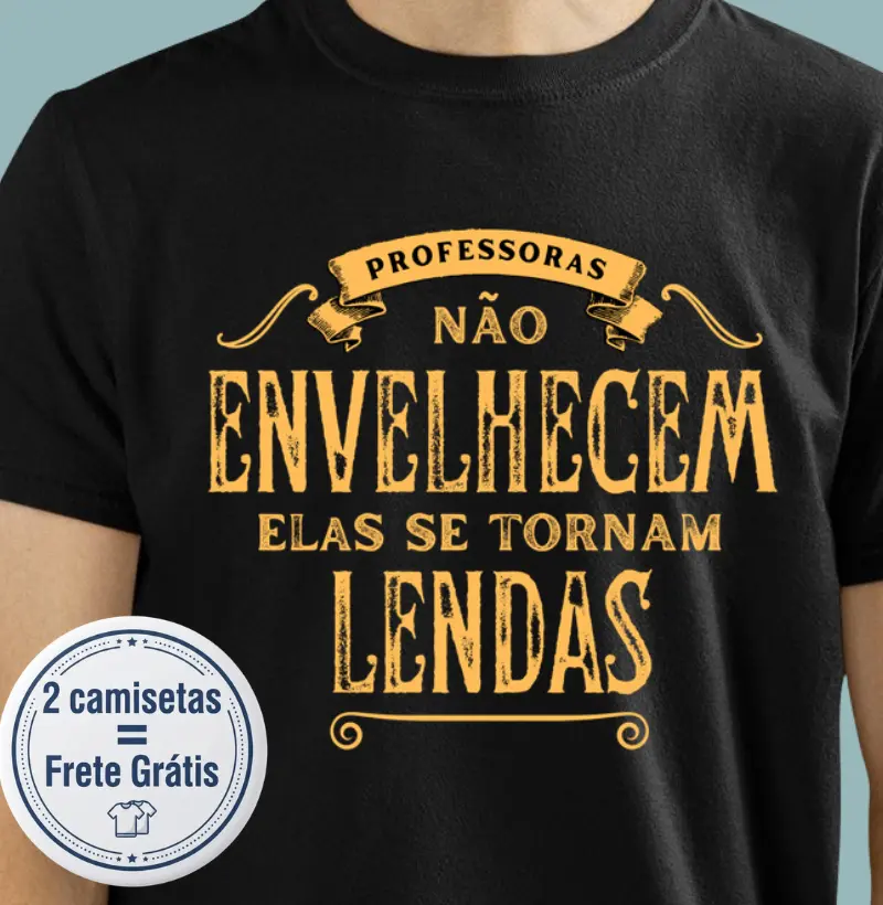 Camiseta Premium Professor/Pedagogo