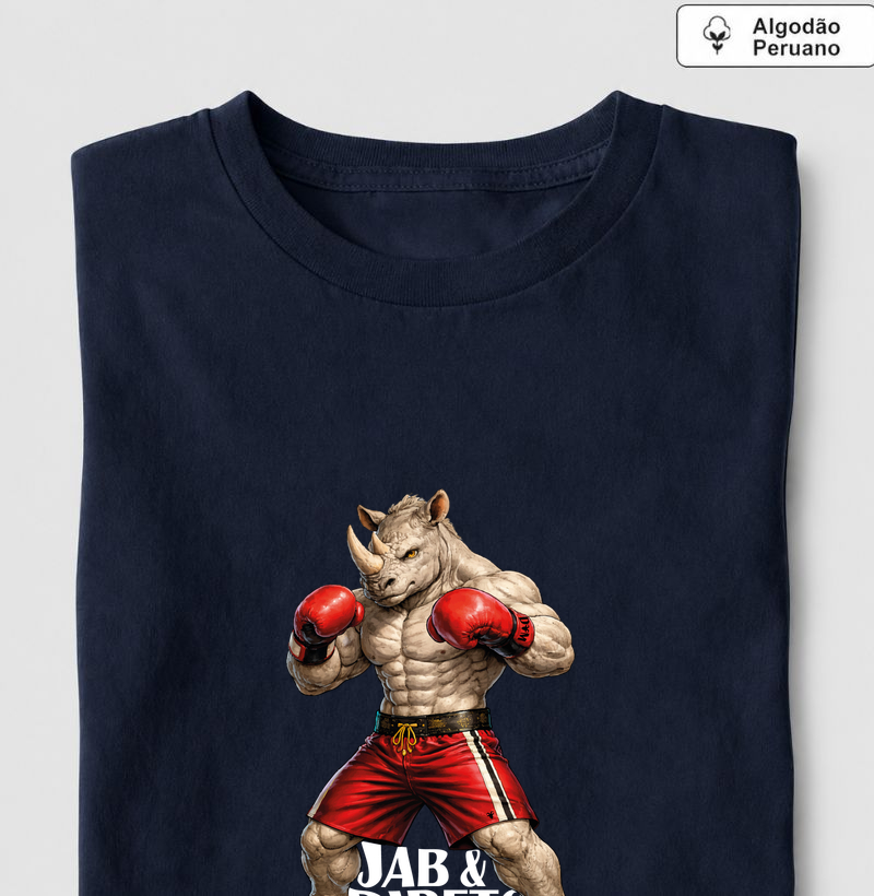 Camiseta Rinoceronte - Jab & Direto