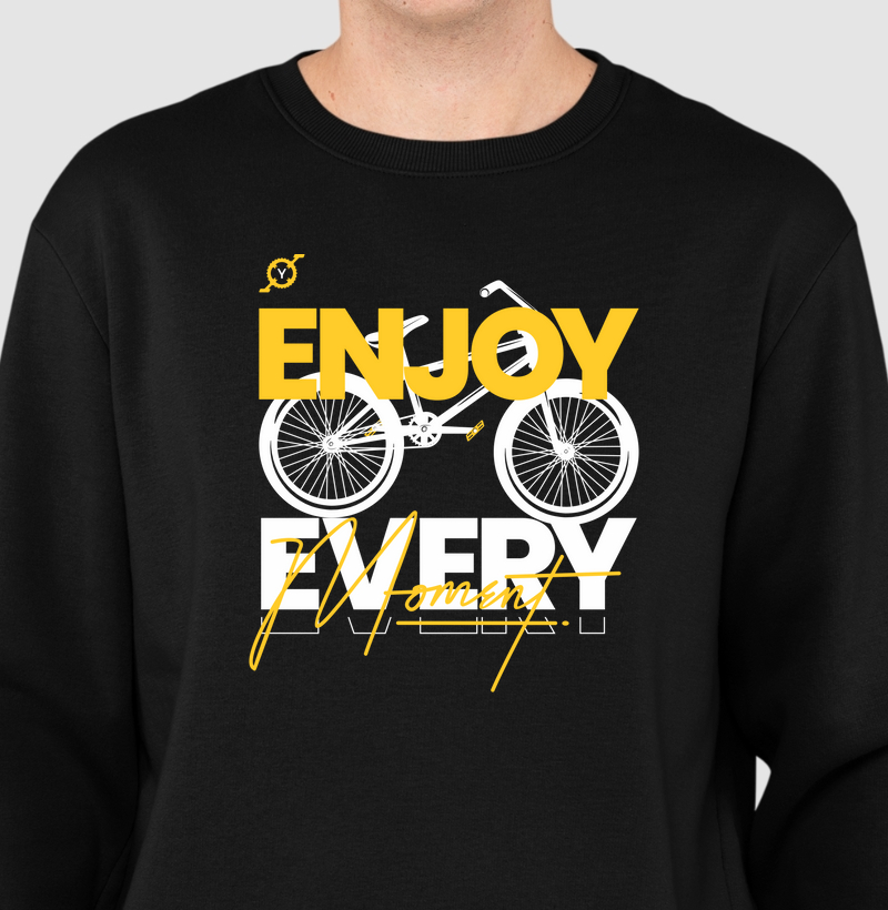 SUÉTER MOLETOM YELLOWPEDAL ENJOY