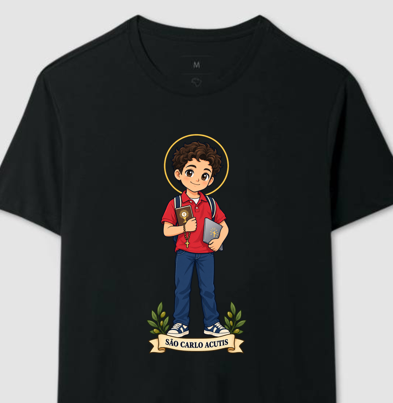 São Carlo Acutis - estilo chibi