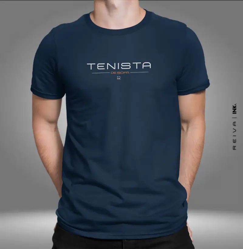 Camiseta Tênis - Tenista de Sofá