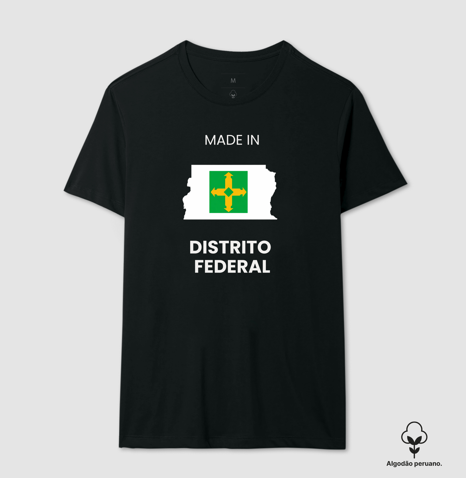 Made In Distrito Federal - Camiseta Algodão Peruano