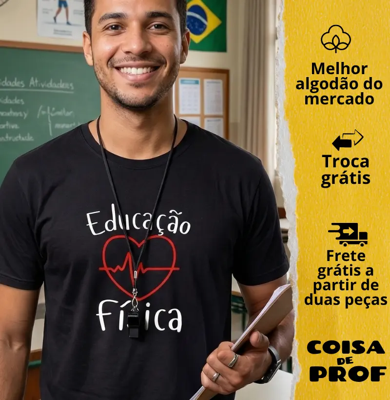 Camiseta Educação Física