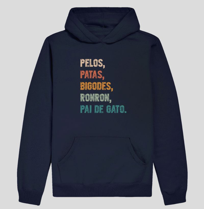 Pelo, Patas, Bigodes, Ronron, Pai de Gato