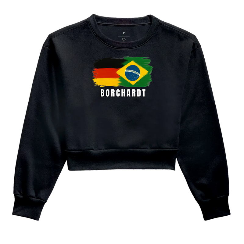 Borchardt  - Cropped Moletom