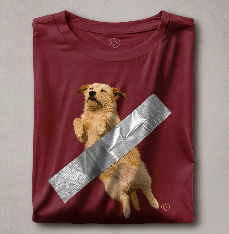 Silver Tape Dog