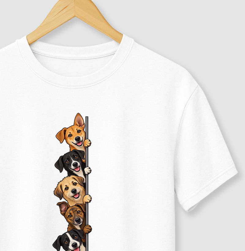 Vira-Latas de Olho - Camiseta