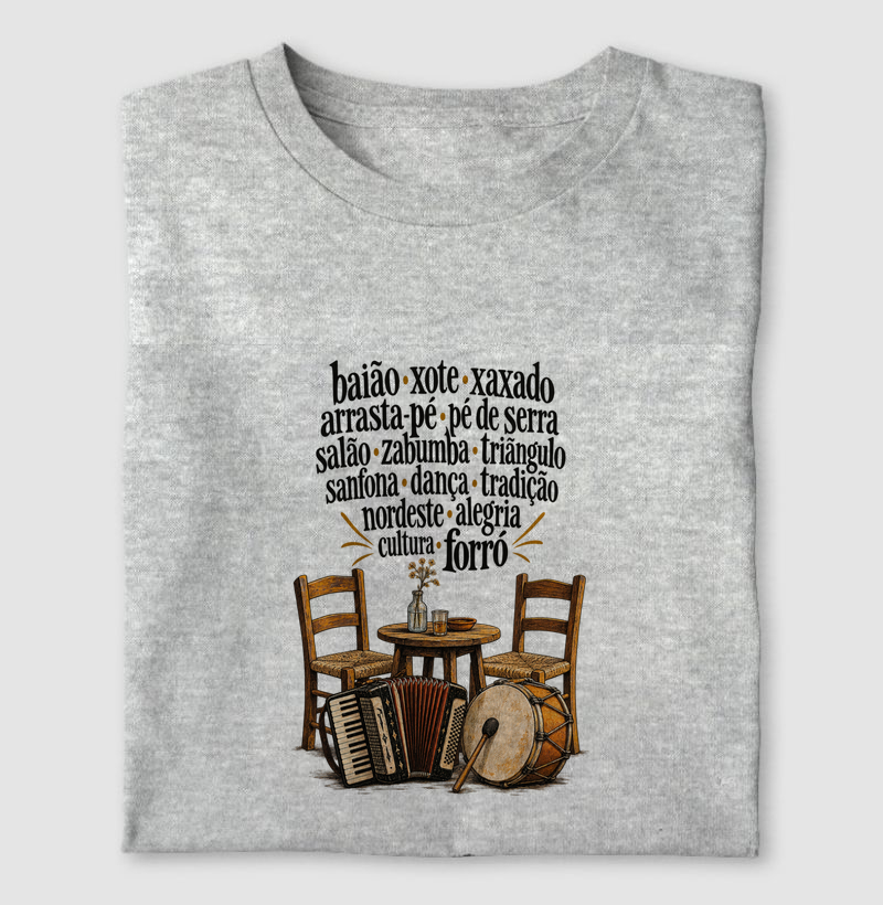 O universo do forró - Camiseta