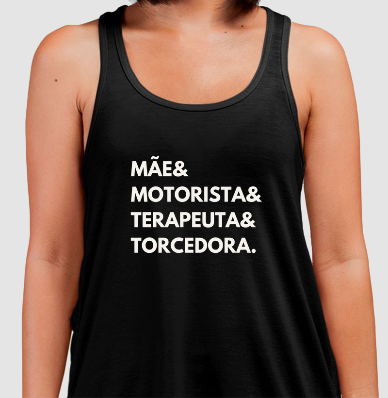Mãe, motorista, terapeuta, torcedora