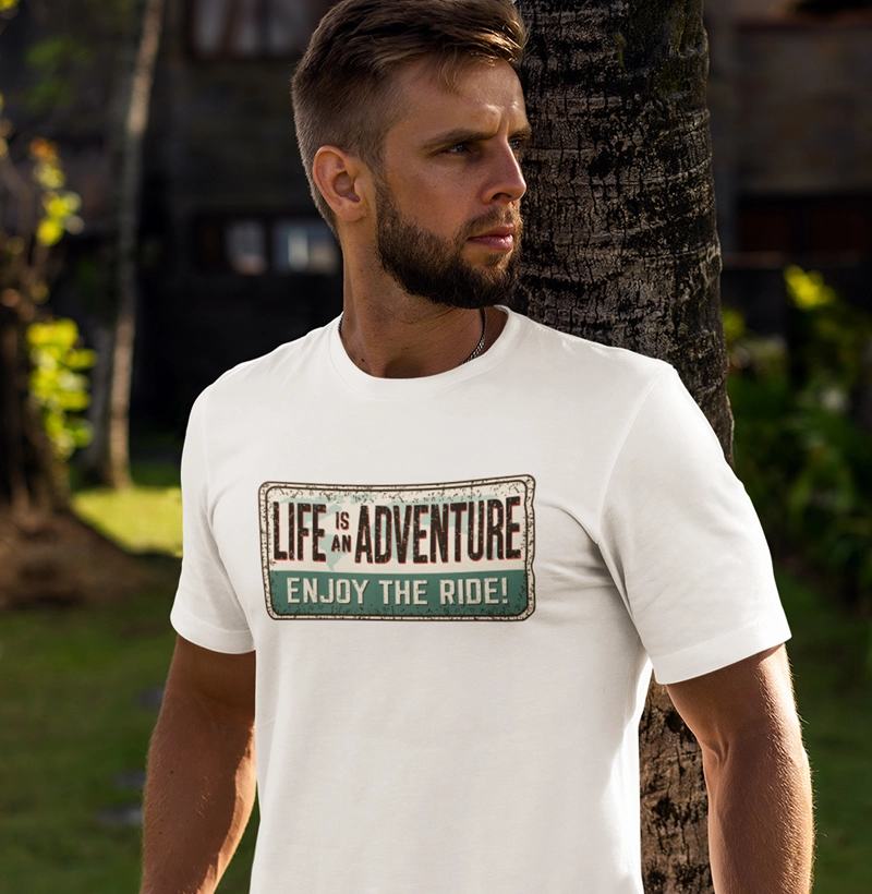 Camisa Life is an Adventure