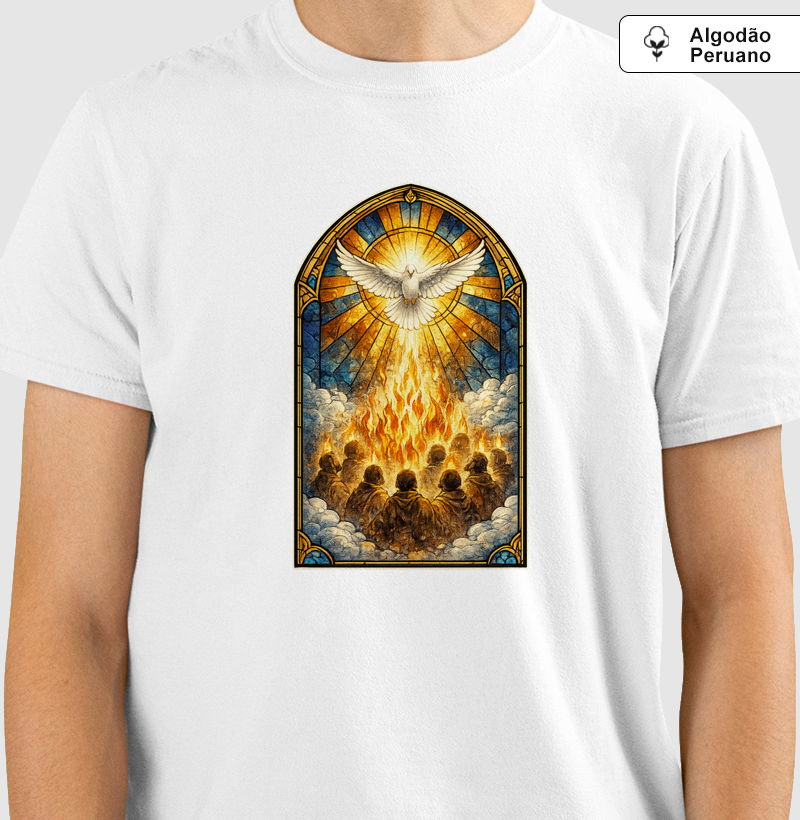 Camiseta Algodão Peruano Pentecostes