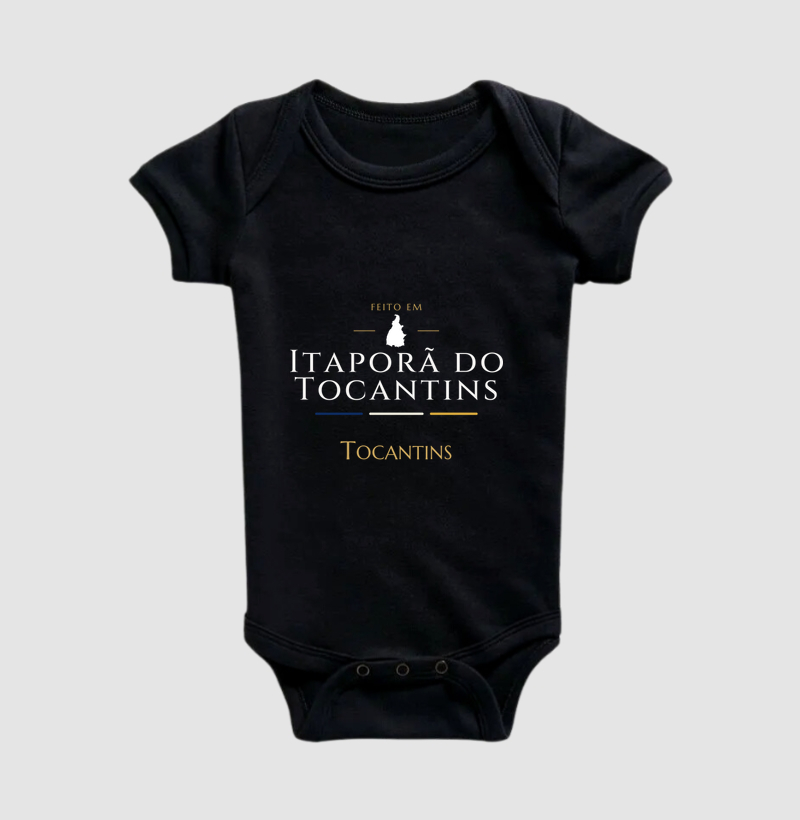 Feito em Itaporã do Tocantins TO - Body Infantil