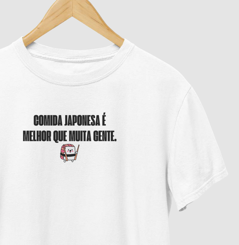 Comida japonesa é melhor que muita gente.