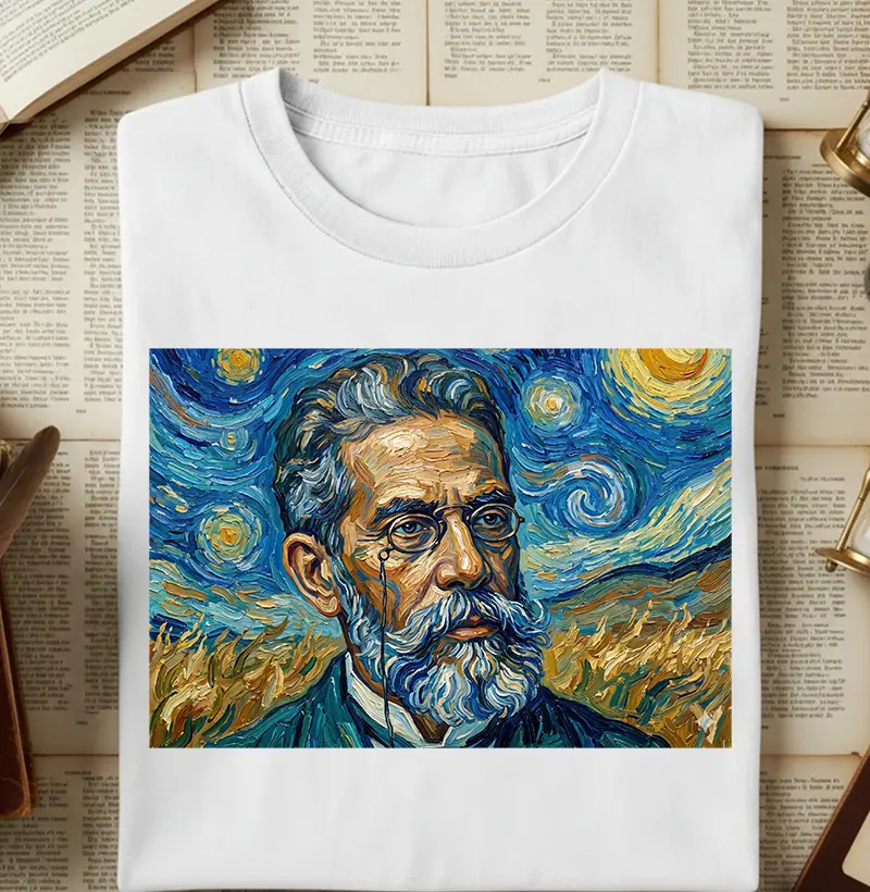 Machado de Assis estilo Van Gogh