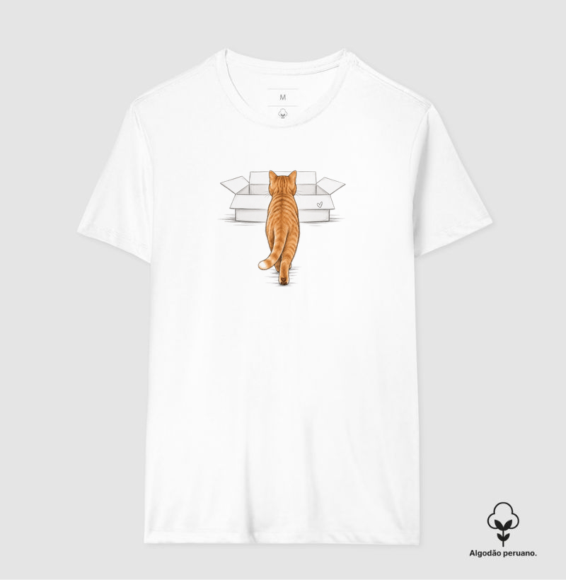 Lar, Doce Caixa - Camiseta Algodão Peruano