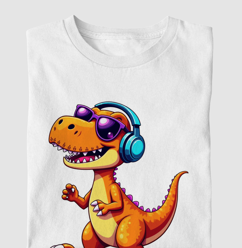 Dinossauro com Fone 2