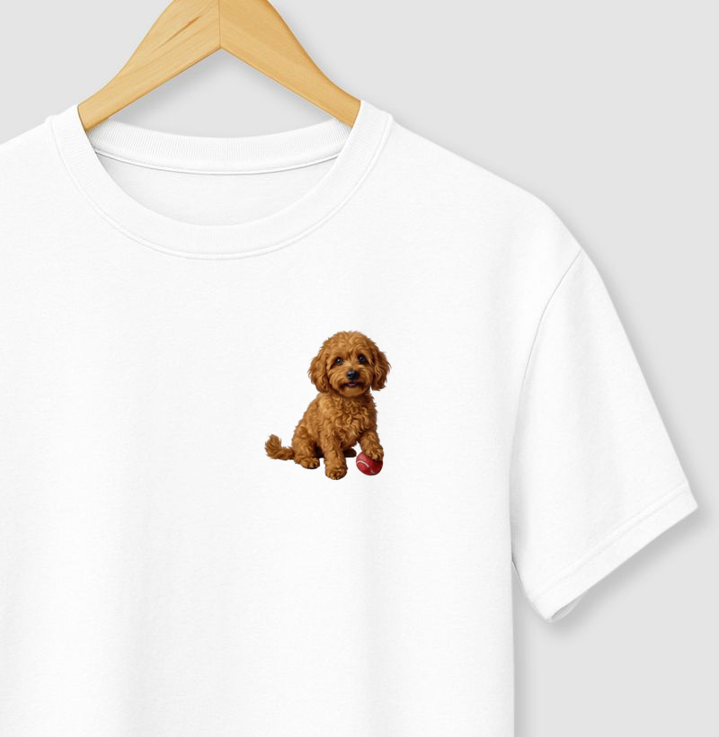 Maltipoo Marrom Minimalista