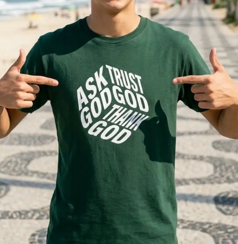Ask God. Trust God. Thank God.