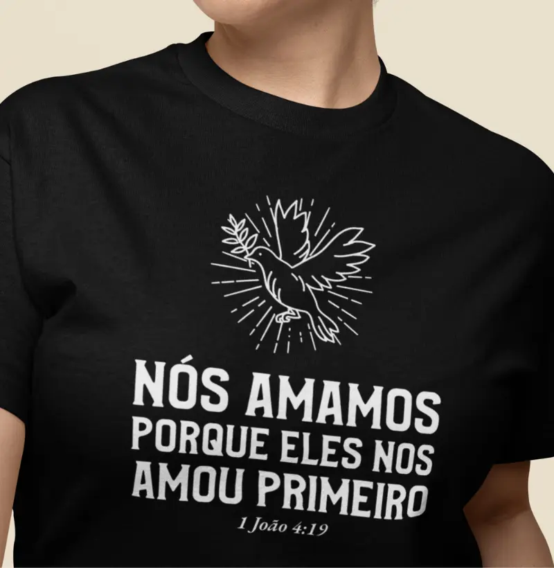 Camiseta Cristã Feminina Religiosa Versículo Bíblico | Milagree  