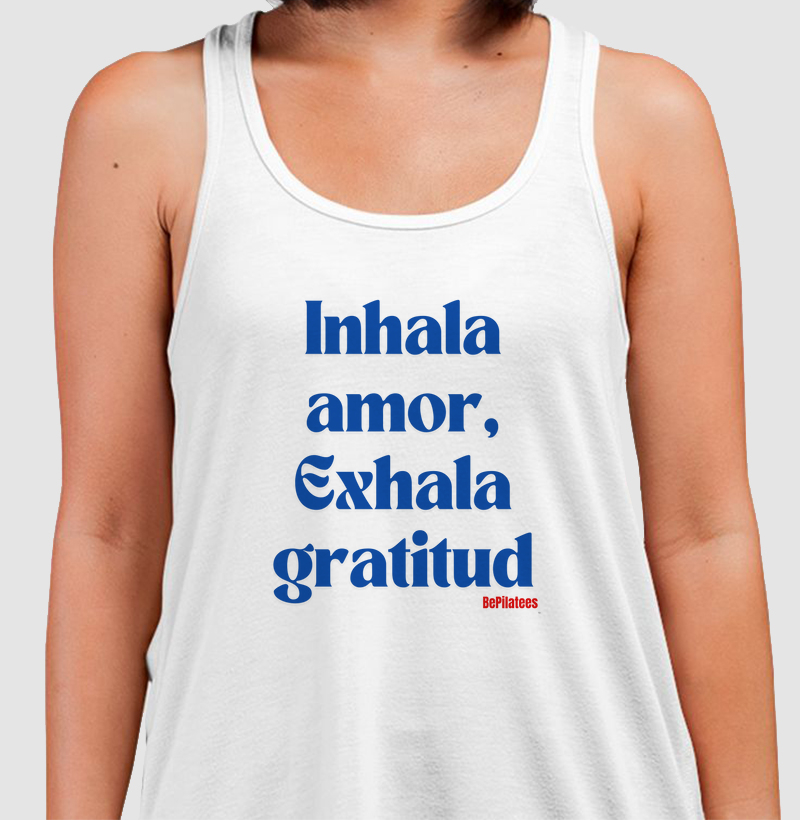 Inhala amor, exhala gratitud.