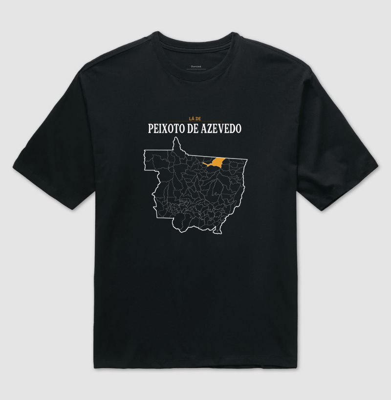 Peixoto de Azevedo | Território MT - Camiseta Oversized