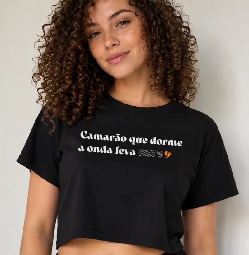 Camarão que dorme a onda leva