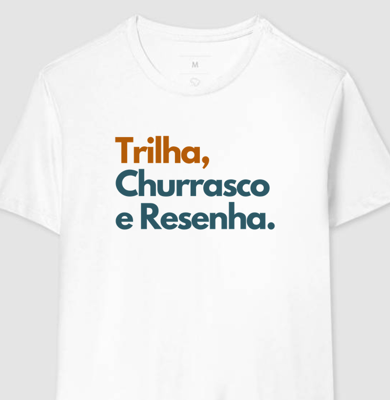 Trilha, churrasco e resenha
