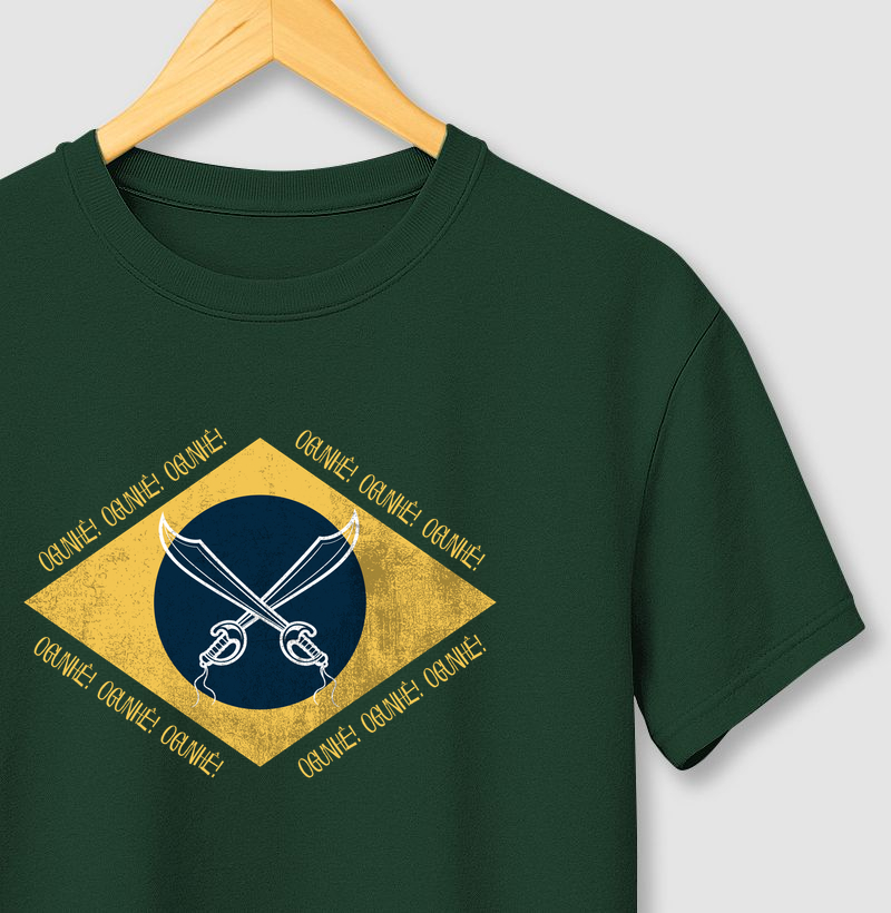 Camiseta - Ogum na torcida