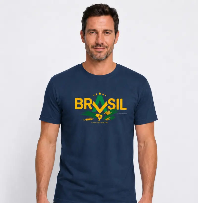 Camiseta maçonaria - Brasil copa