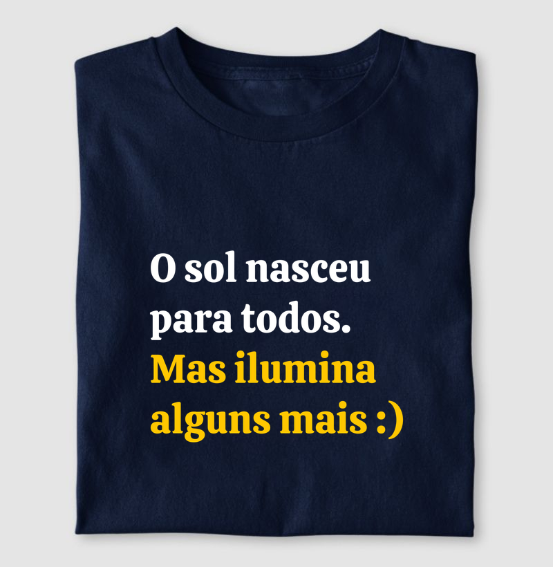 O sol nasceu para todos
