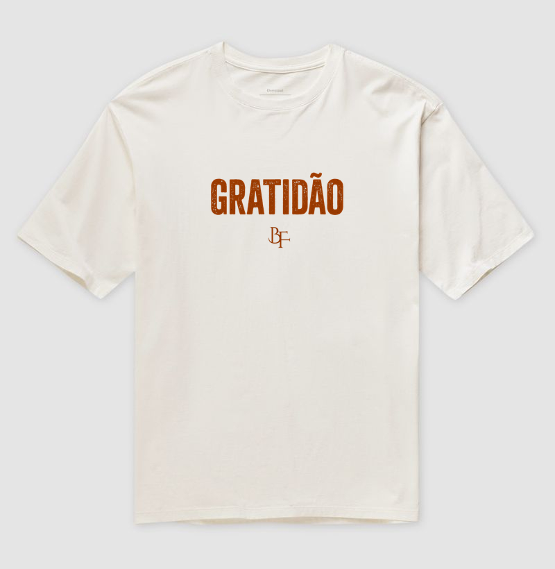 Gratidão - Oversized