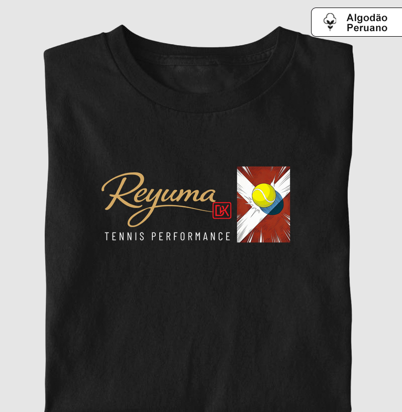 Camiseta Masculina, feminina e babylook Tennis “Ball touch The Line” Algodão Peruano