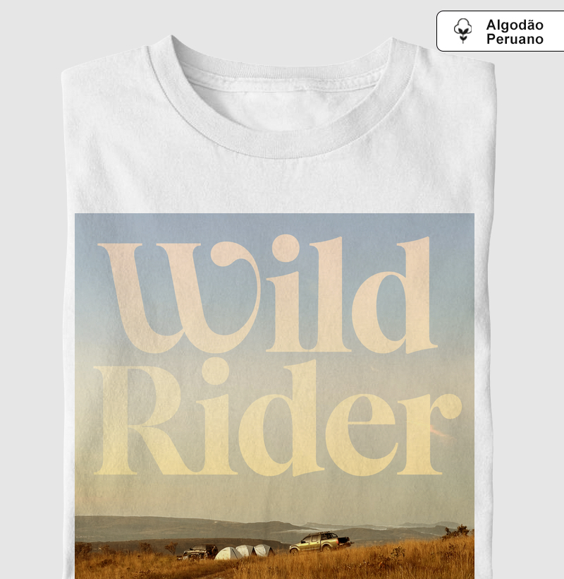 Wild Rider Algodão Peruano