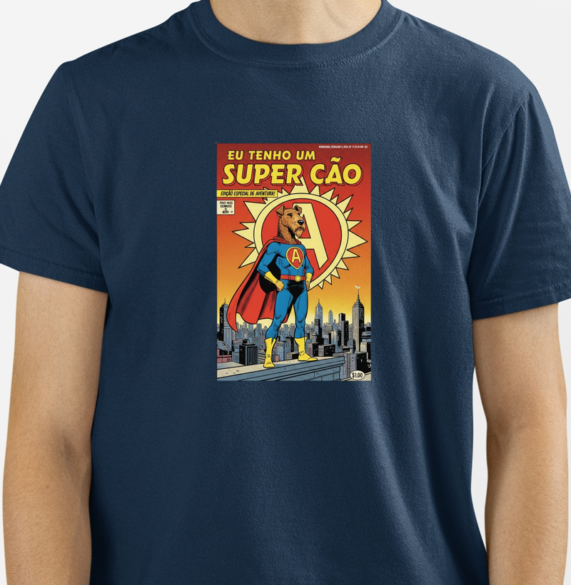SUPER CÃO AIREDALE - Camiseta