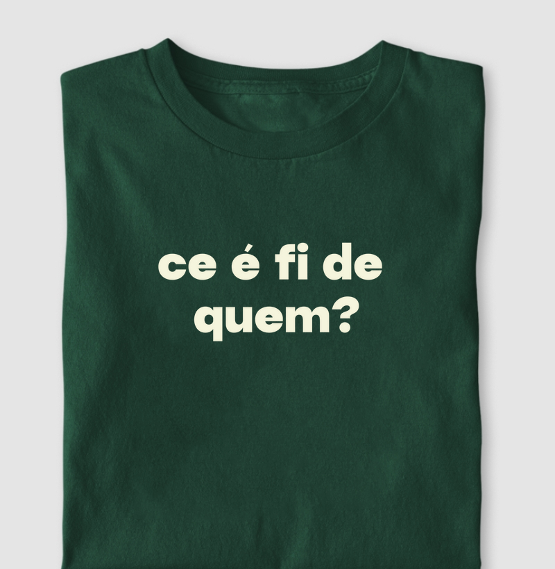 Ce é fi de quem??