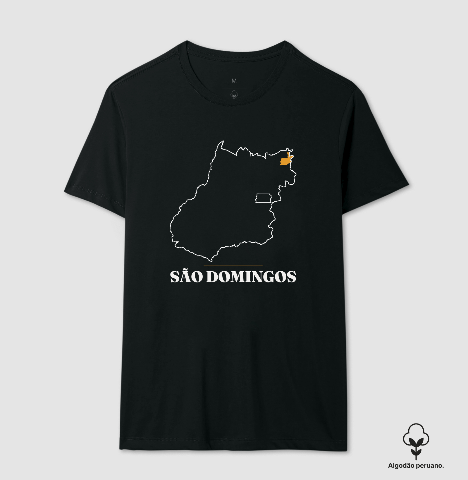 São Domingos | Traço GO - Camiseta Algodão Peruano