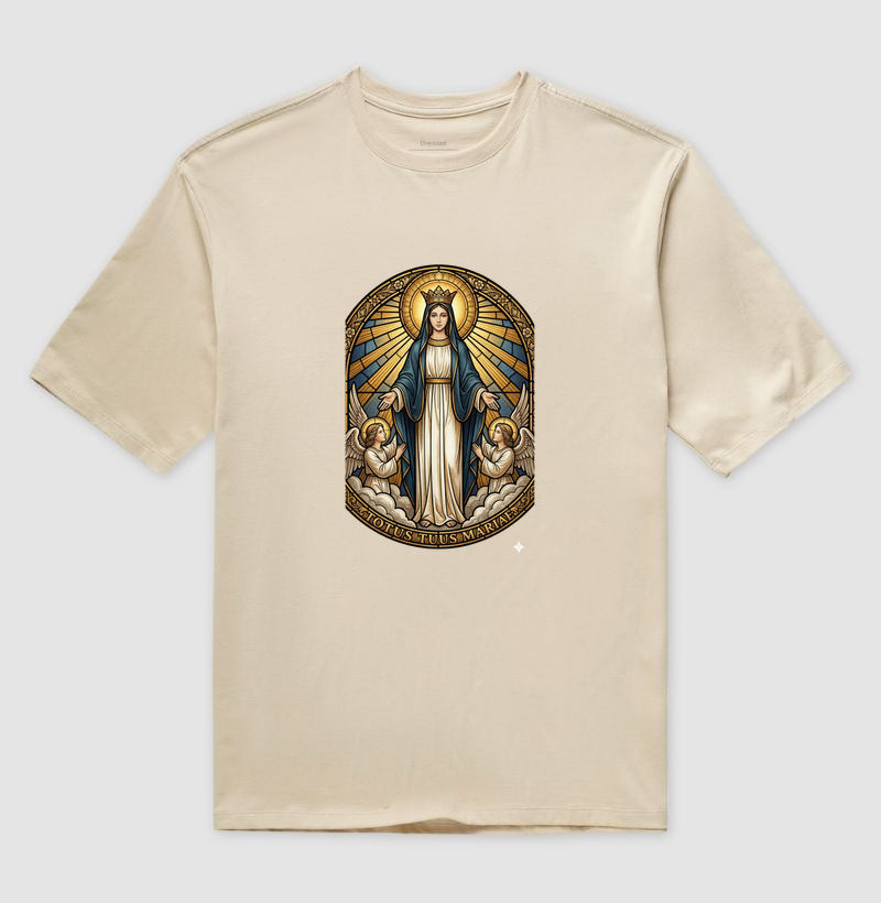 Camiseta Oversized Totus Tuus